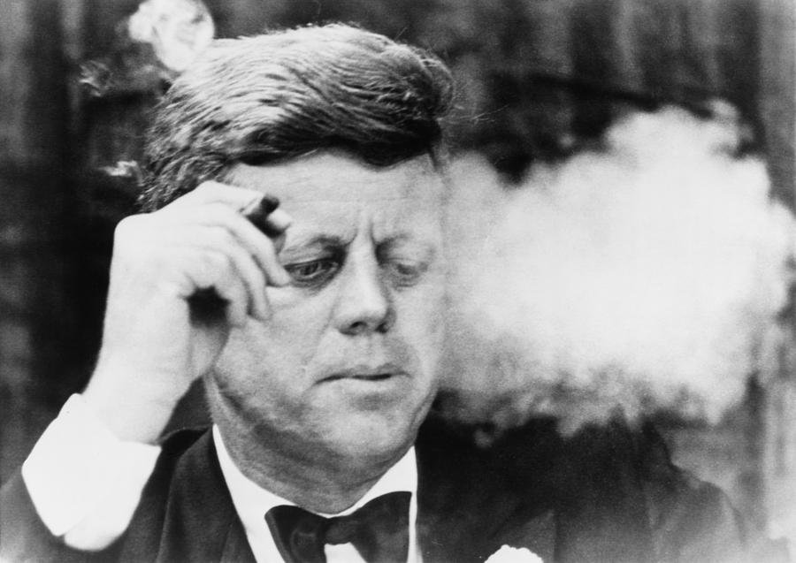 john kennedy smoking