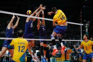 Rio de Janeiro - Seleção brasileira de vôlei disputa contra a Itália a final dos Jogos Olímpicos Rio 2016 no Maracanãzinho(Fernando Frazão/Agência Brasil)
