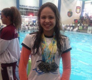 Vitória Diniz Pereira foi destaque da equipe