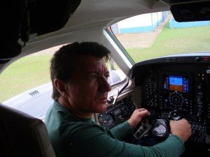 Cesar Titton era o proprietário da aeronave (Foto: Arquivo Pessoal)