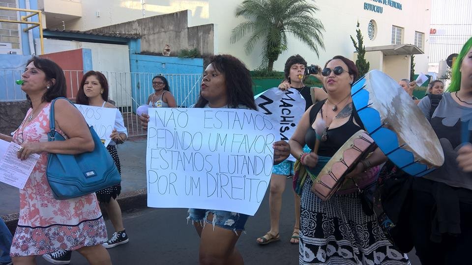 Mulheres manifestaram-se por mais igualdade de gênero e respeito social