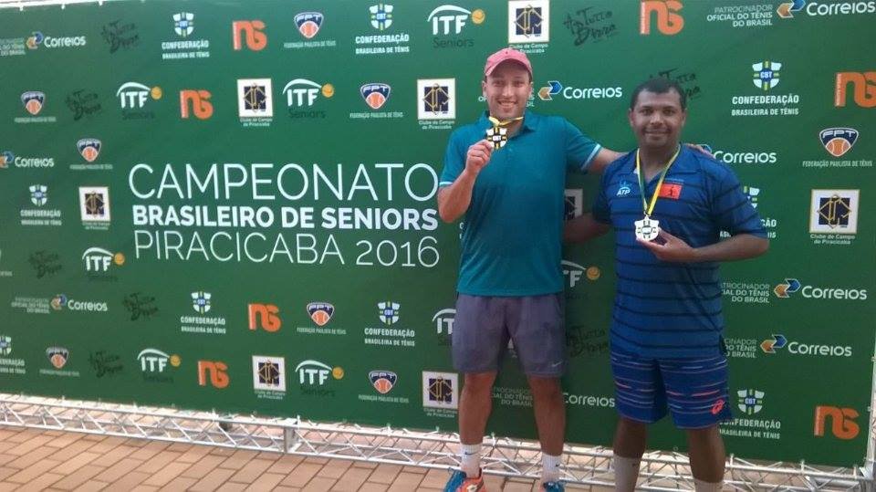 Jair Montovani Filho é campeão brasileiro de tênis