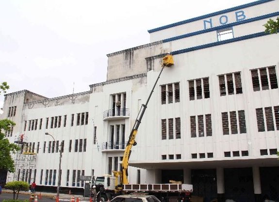 Bauru: chega à fase final a pintura do prédio da antiga Estação Ferroviária Central