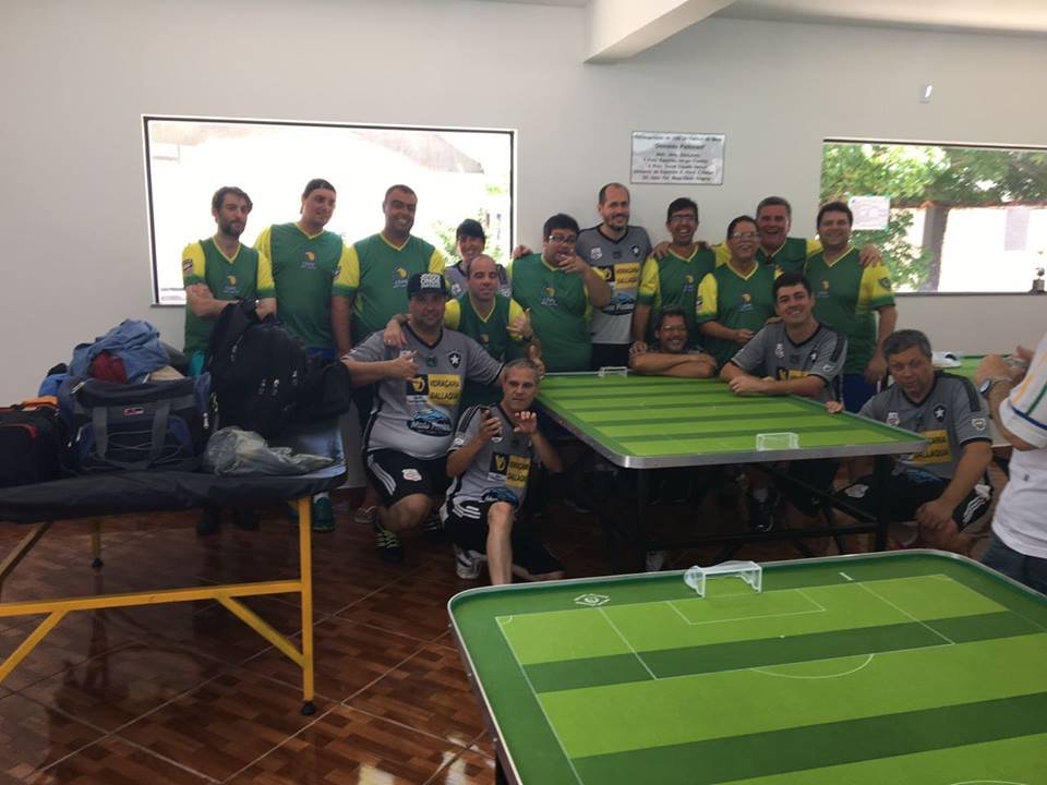 AAB é vice-campeã do Paulista de Futebol de Mesa