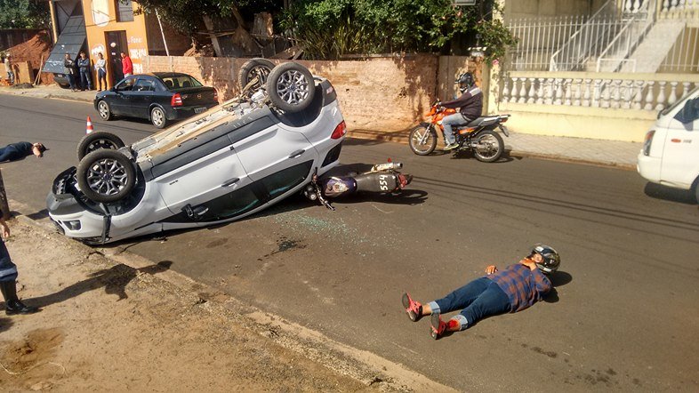 Simulado alerta motoristas sobre perigo do excesso de velocidade