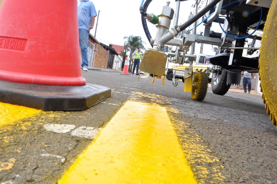 Trigo pede que Prefeitura realize pintura de solo somente à noite