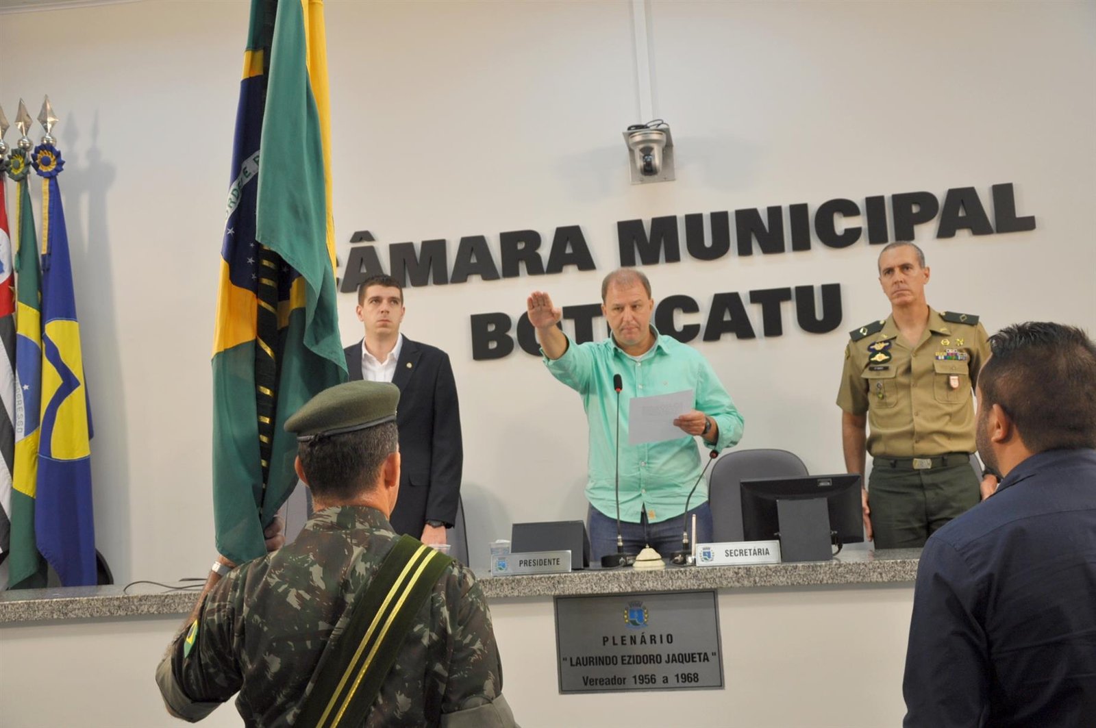 Pardini toma posse como presidente da Junta do Serviço Militar de Botucatu