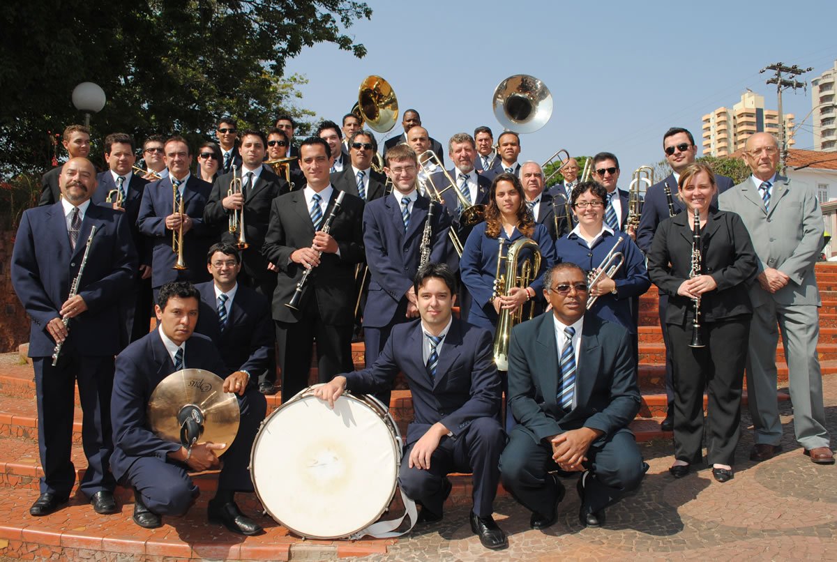 Banda Municipal de Botucatu comemora 69 anos com concerto gratuito no domingo, dia 9