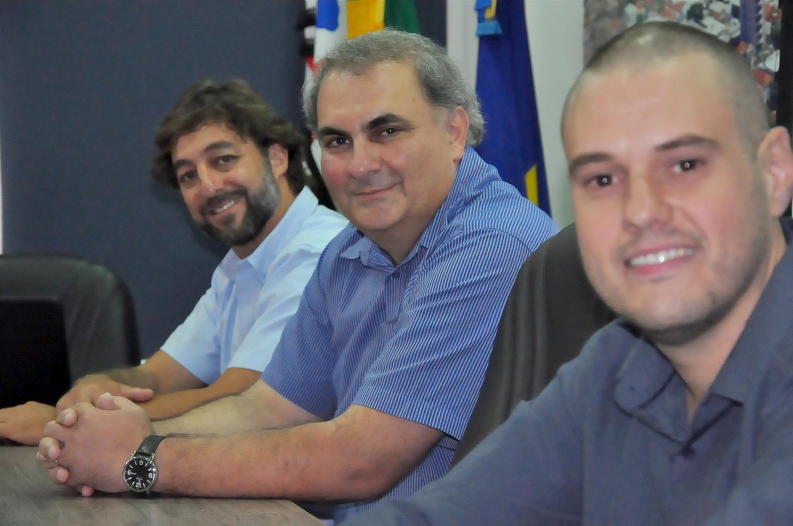 Prefeito apresenta secretário de Desenvolvimento Econômico, além dos adjuntos de Turismo, e de Indústria e Comércio