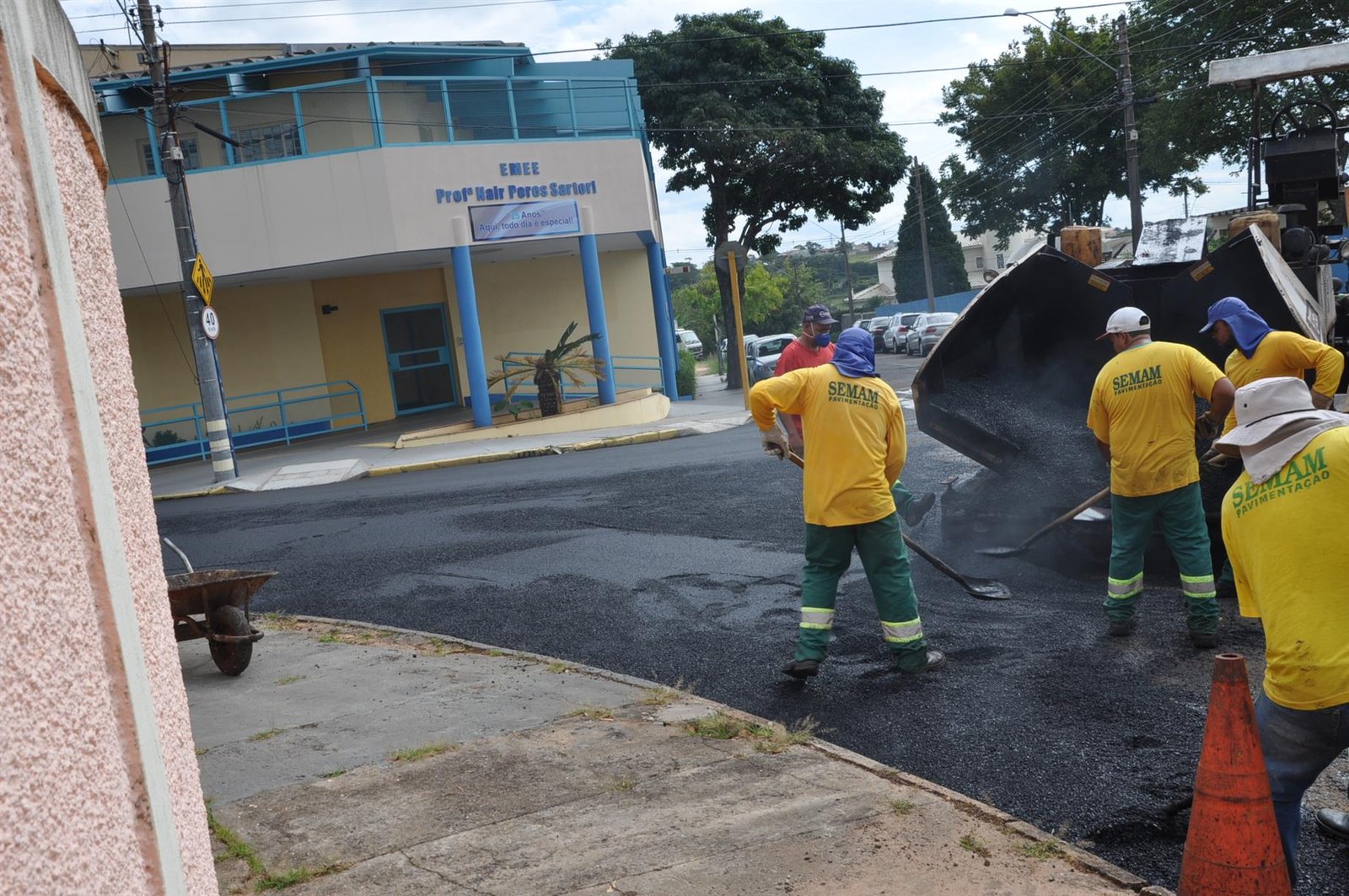 Ruas da Vila Sônia começam a ganhar recape