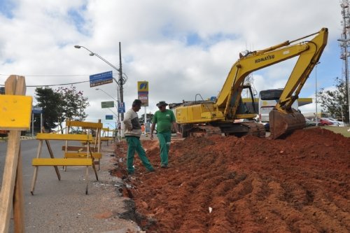 Remodelação da principal entrada da cidade avança. Trecho da Emílio Cani será interditado a partir de segunda