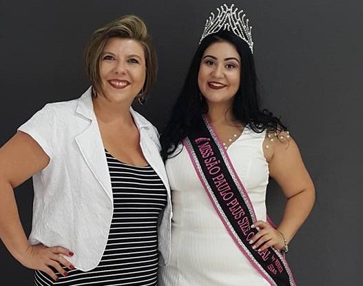 Estilista botucatuense assina vestido da finalista do Miss Brasil Plus Size
