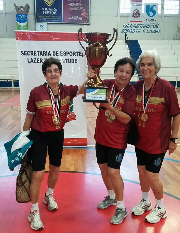 Botucatu é 3ª colocada nos Jogos Regionais do Idoso 2017