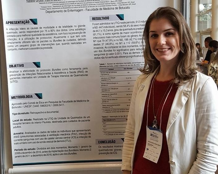 Jornada Brasileira de Queimaduras premia dissertação da FMB/Unesp