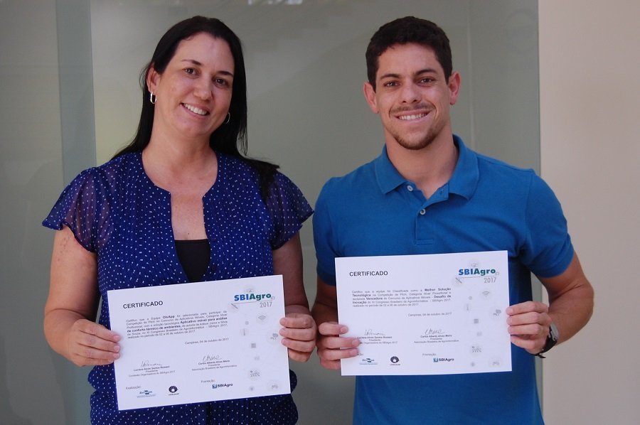 Aplicativo desenvolvido na Unesp de Botucatu é premiado em evento de Agroinformática
