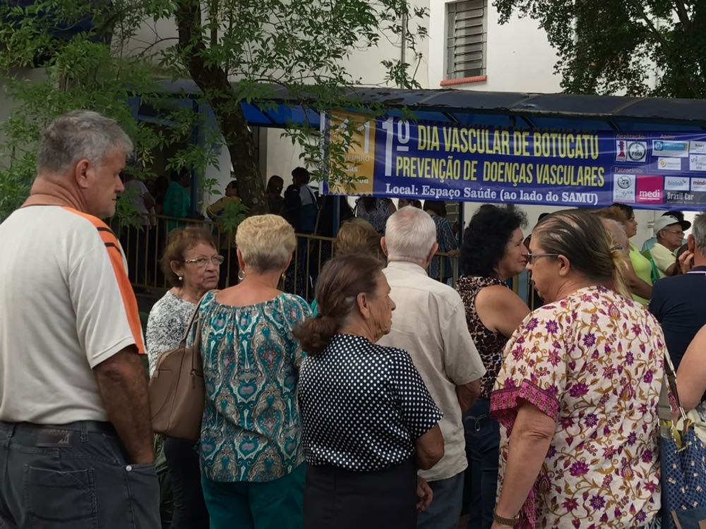 Botucatu recebeu ações contra doenças vasculares