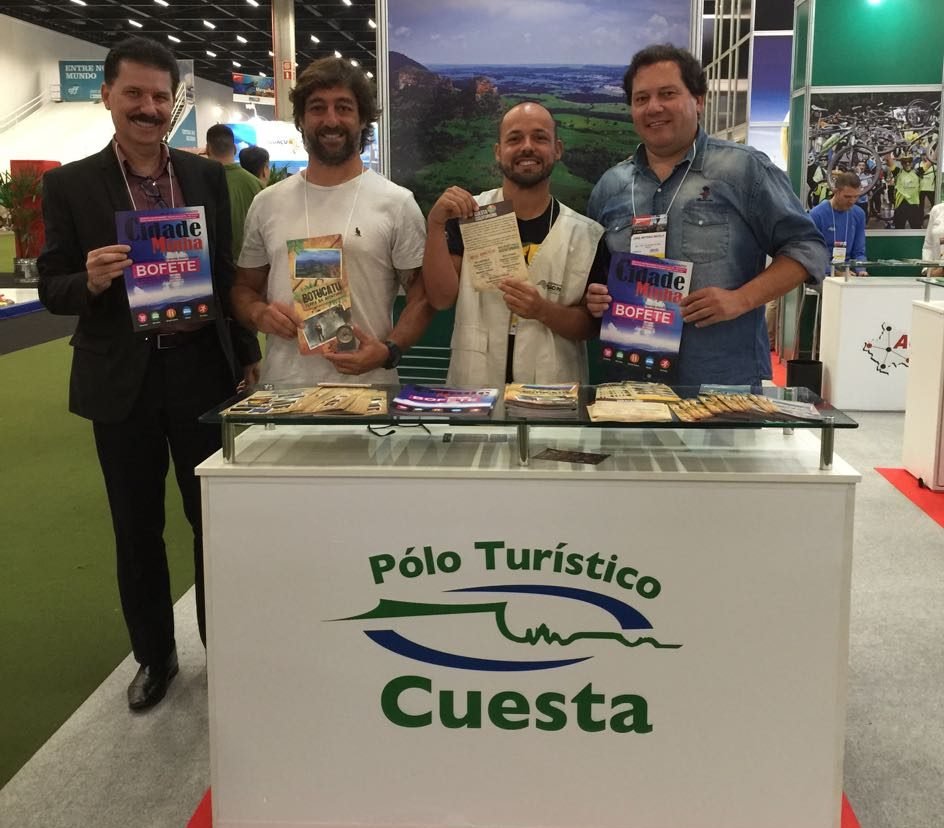 Pólo Cuesta divulga projeto de Cicloturismo na principal Feira de Aventura da América Latina