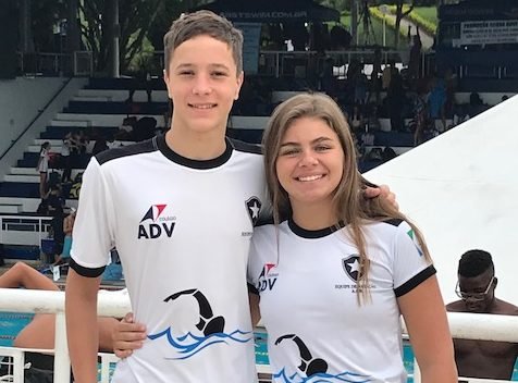 Com dois atletas, AAB fica em 10º no Paulista Juvenil de Natação