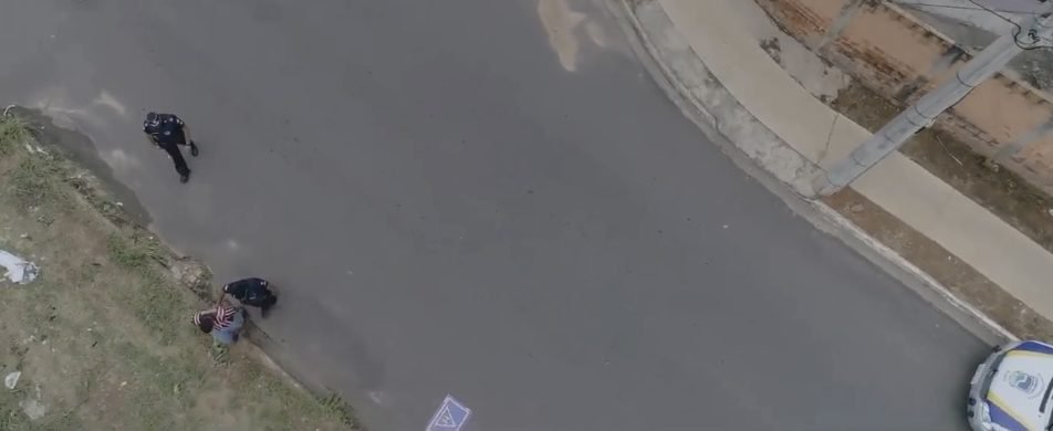 Drone auxilia Guarda Municipal em ação contra o tráfico