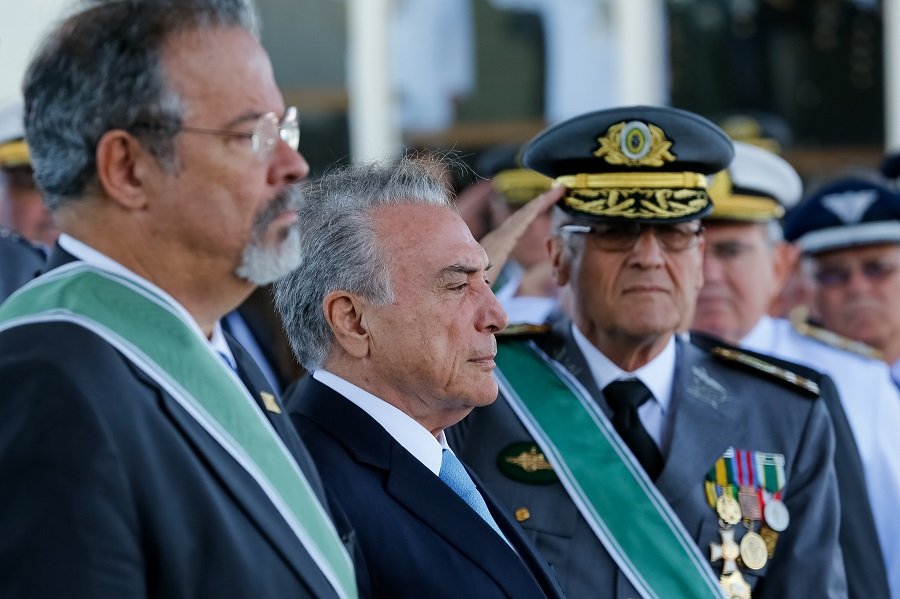 Para Temer, há “preconceito” em relação às Forças Armadas