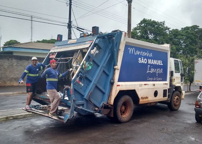 São Manuel: coleta seletiva funcionará normalmente no feriado
