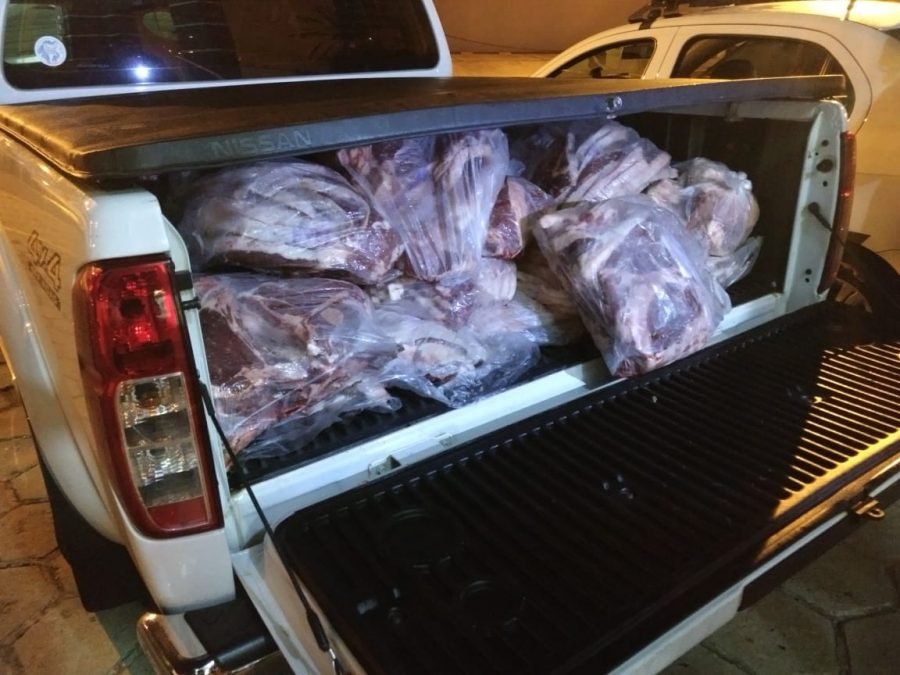 Carga de carne sem nota fiscal é apreendida na Rodovia Castelo Branco