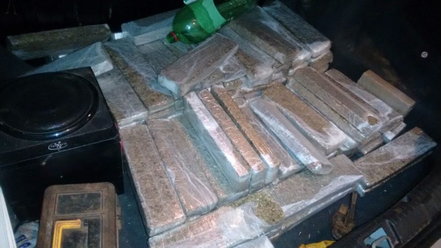 Policia Rodoviária apreende 90 quilos de maconha na Rodovia Castelo Branco