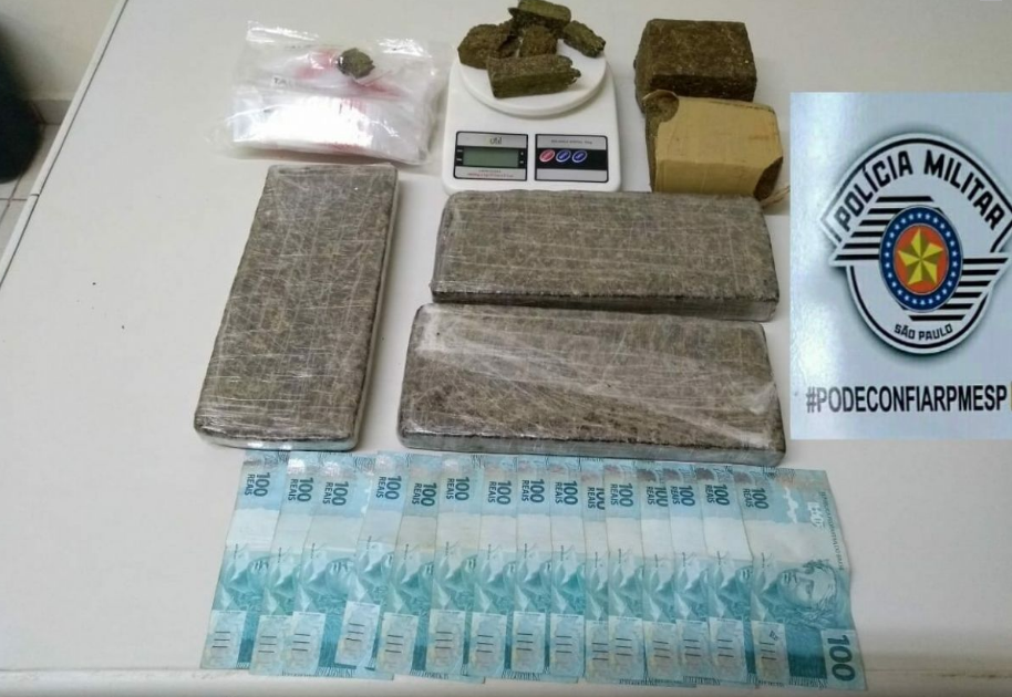 Homem é preso por tráfico de drogas em Avaré