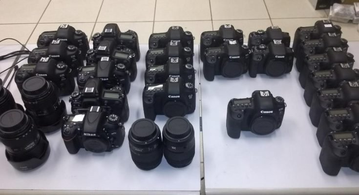Policia Rodoviária apreende câmeras fotográficas vindas do Paraguai sem nota fiscal