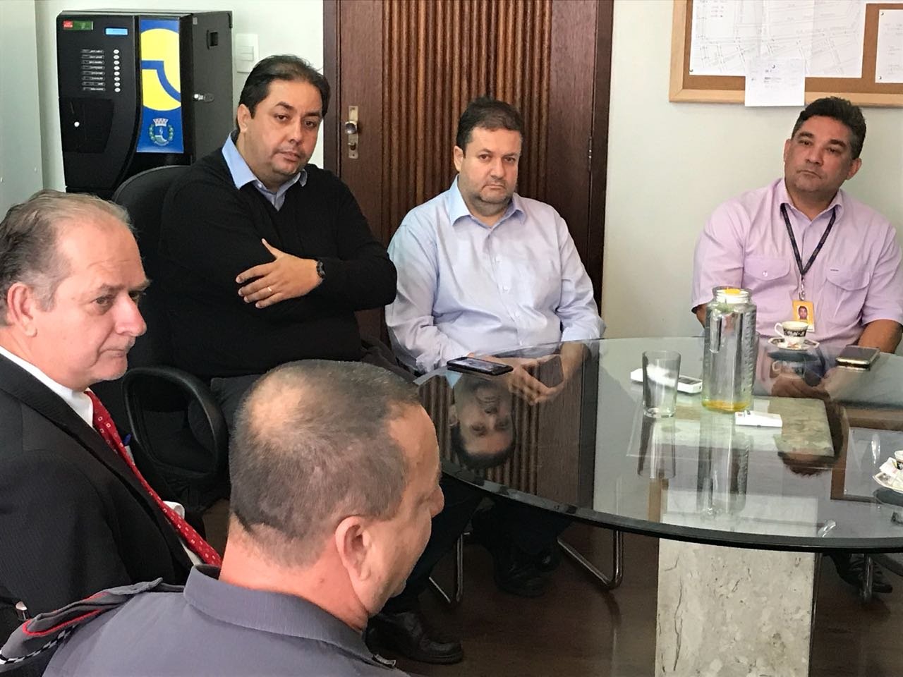 Reunião traça estratégias para segurança em Rubião Júnior