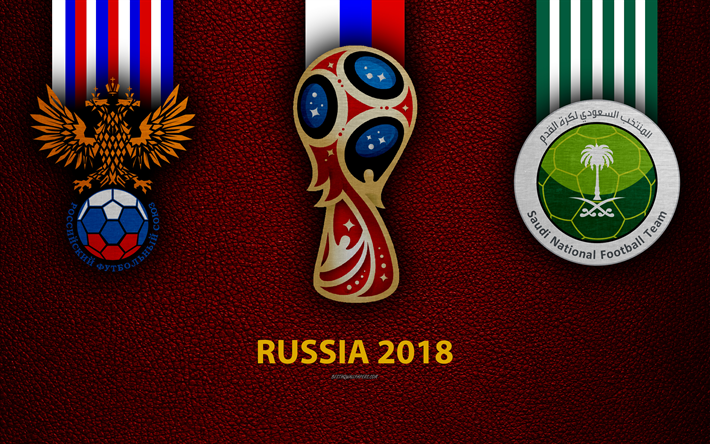 Rússia e Arábia Saudita abrem a primeira rodada da Copa do Mundo 2018