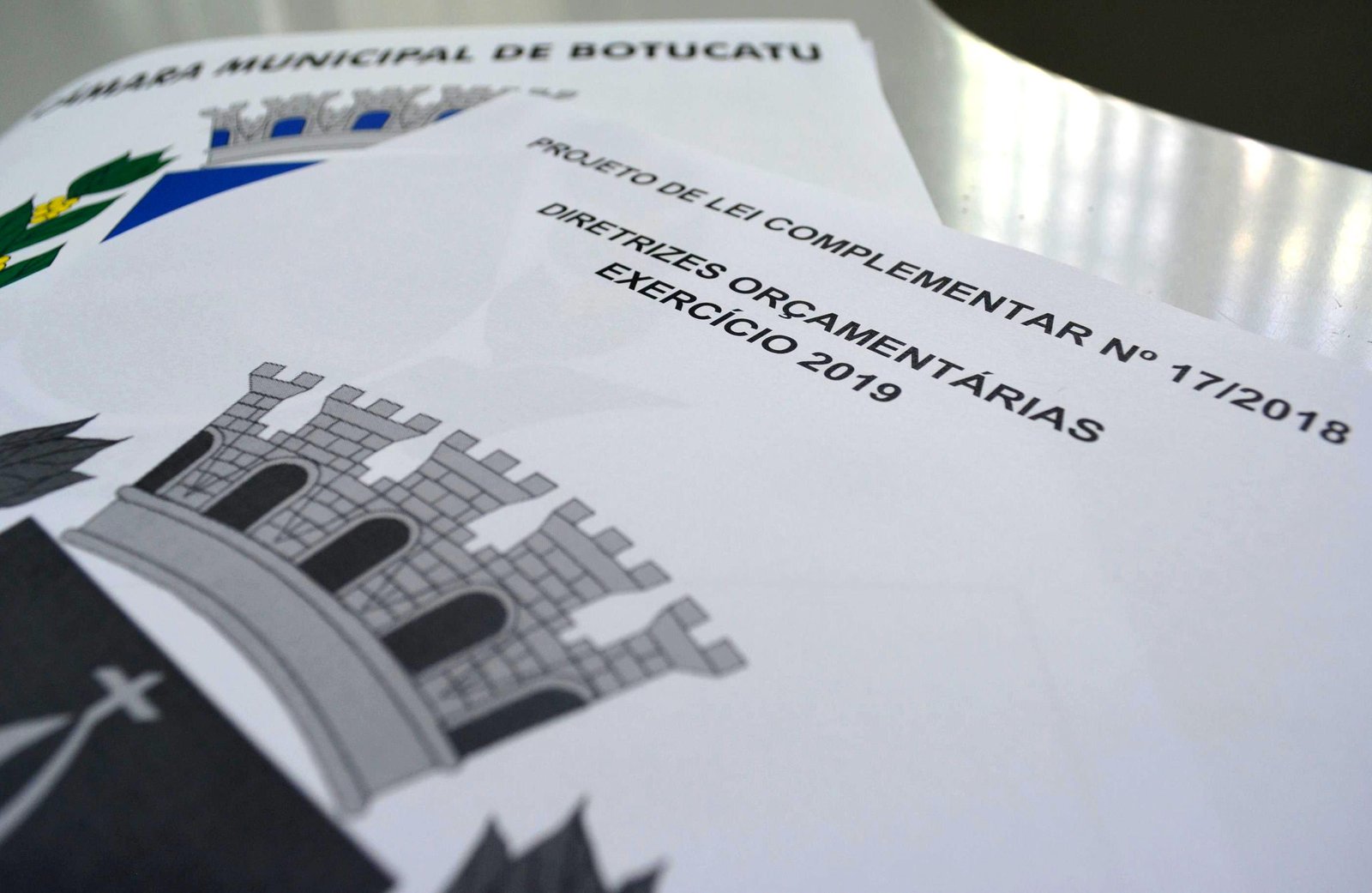 Lei que prevê o Orçamento de 2019 já está protocolada na Câmara