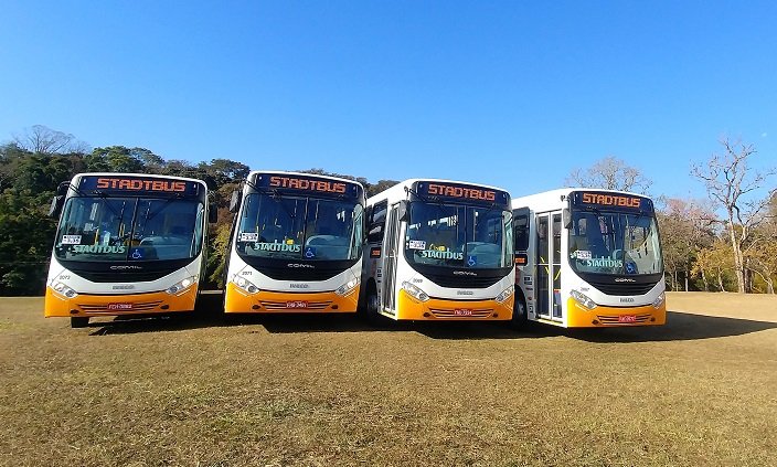 Stadtbus adquire sete novos ônibus para renovação da frota em Botucatu