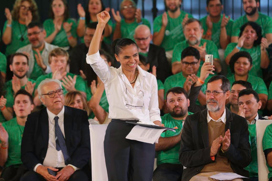 Rede oficializa Marina como candidata à Presidência da República