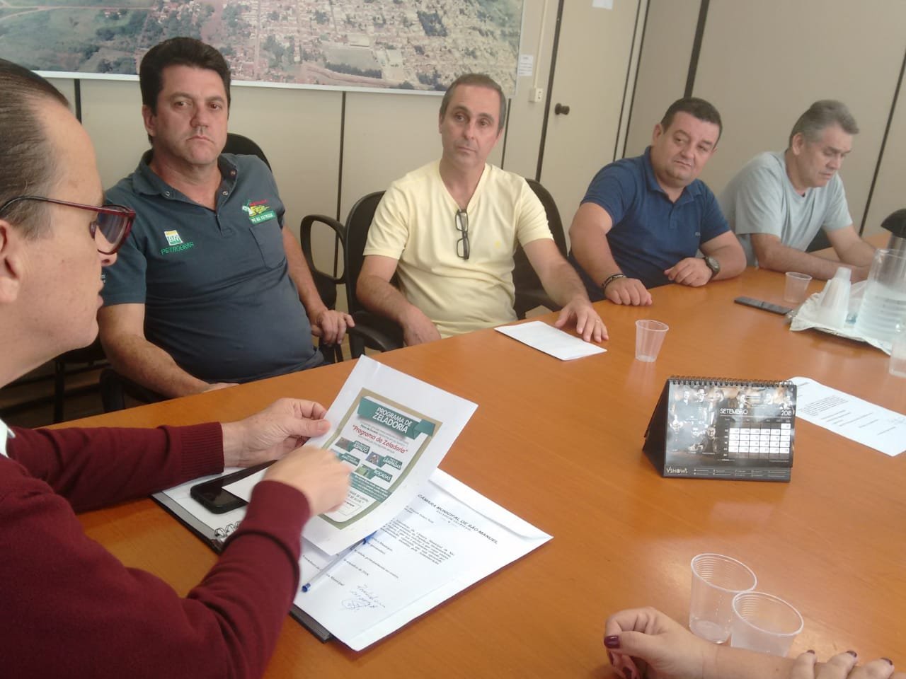 São Manuel: prefeito discute programa de zeladoria com vereadores