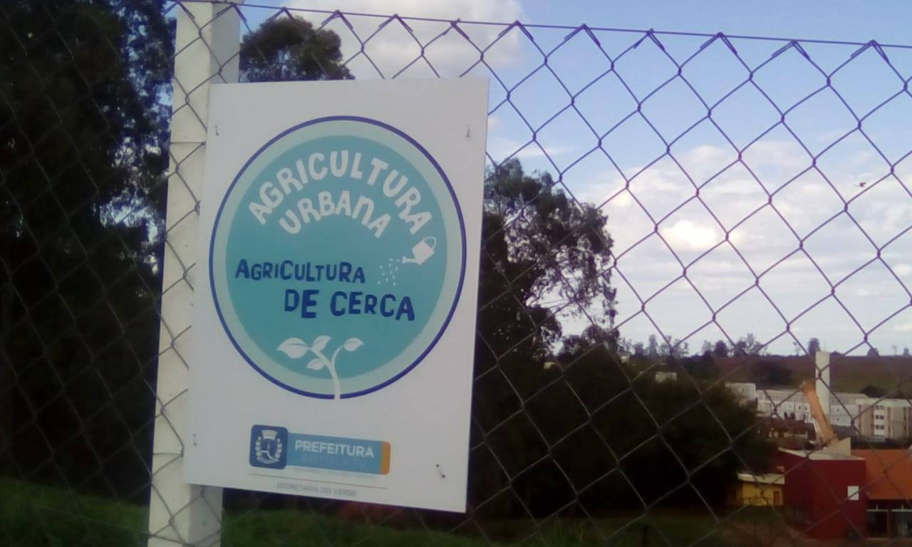 Hortas comunitárias ganham novas placas de identificação