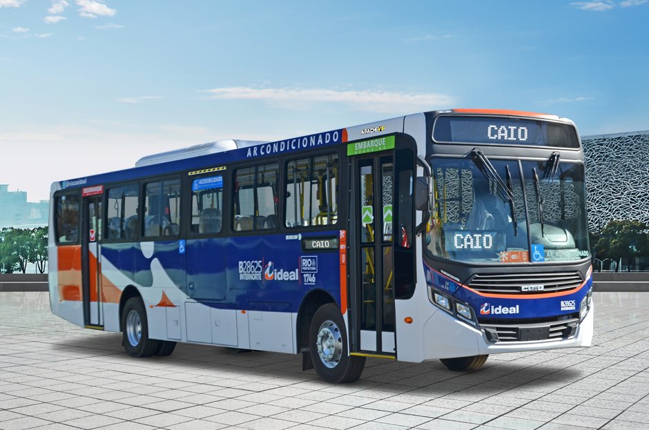 Rio de Janeiro adquire 300 ônibus da Caio Induscar