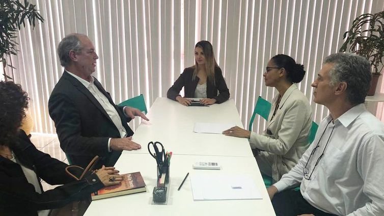 Marina e Ciro discutem atuação comum em relação ao governo Bolsonaro