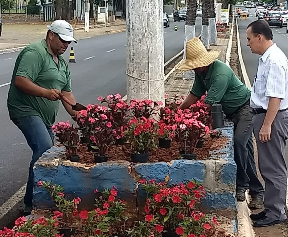 São Manuel: avenida José Horácio Mellão sendo revitalizada