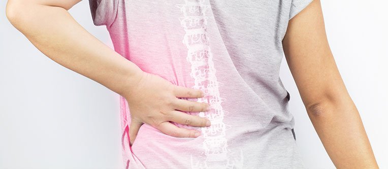 Os desvios na coluna