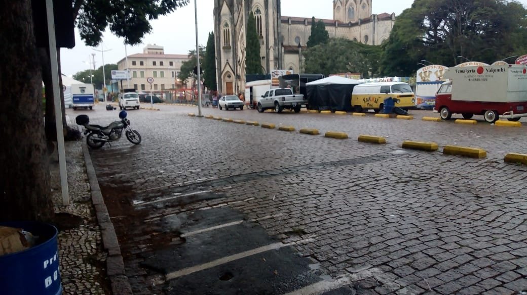 Chuva cancela ato cívico e desfiles do aniversário de Botucatu