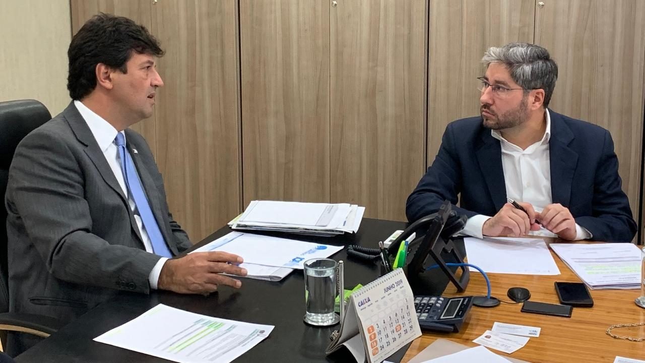 Cury reúne-se com Ministro da Saúde e pede verbas para hospitais da região