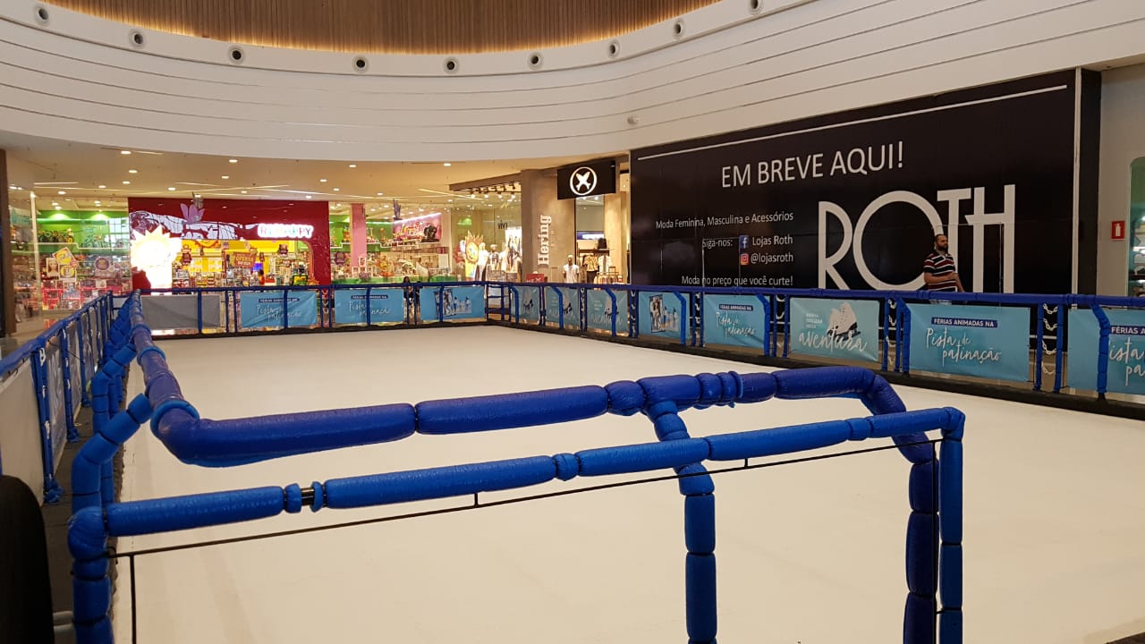 Shopping contará com pista de patinação ecológica