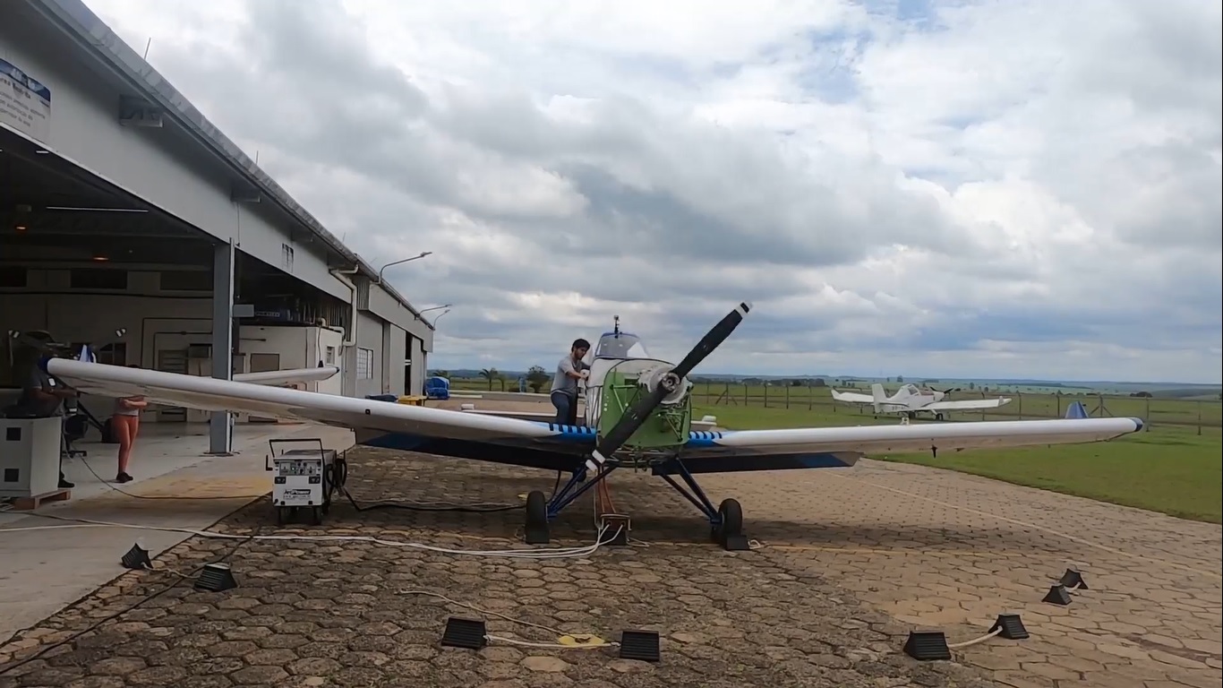 Embraer realiza, em Botucatu, testes de seu primeiro motor elétrico