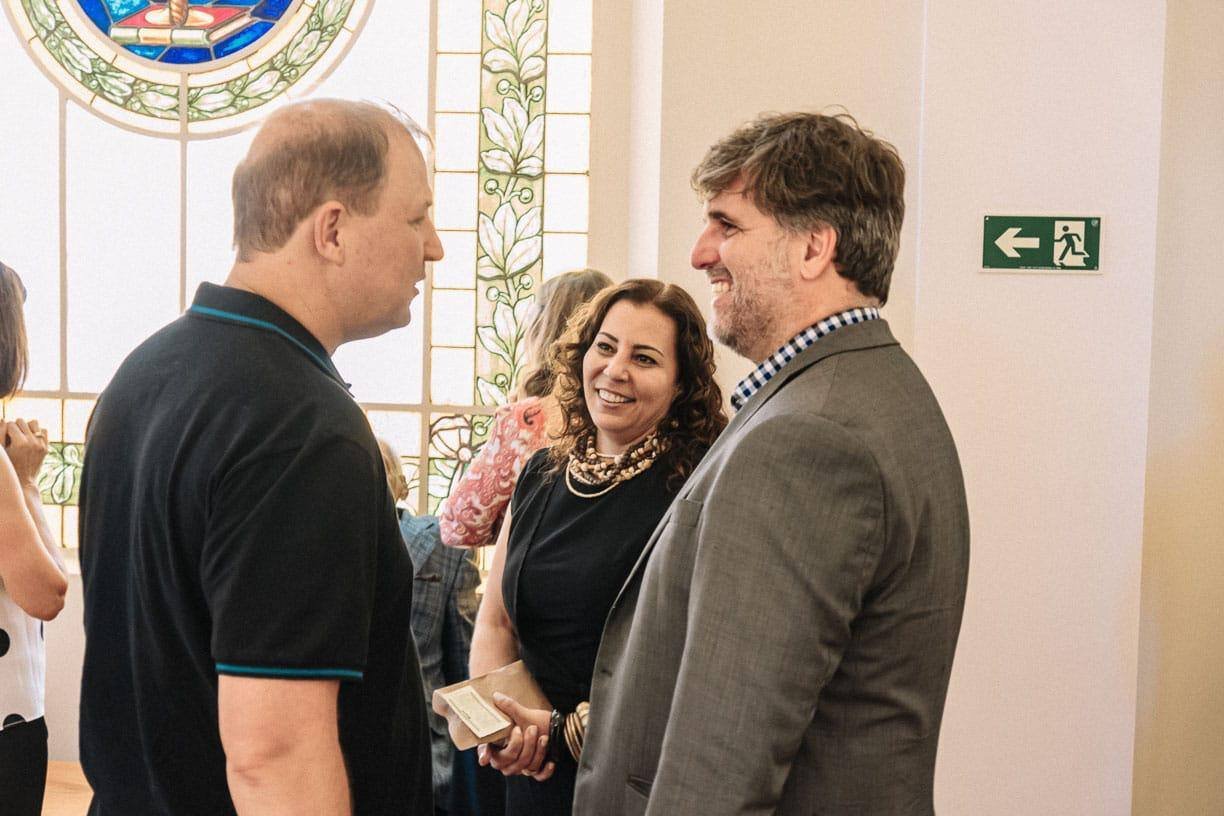Pinacoteca recebe diretor da Secretaria de Cultura do Estado em visita técnica