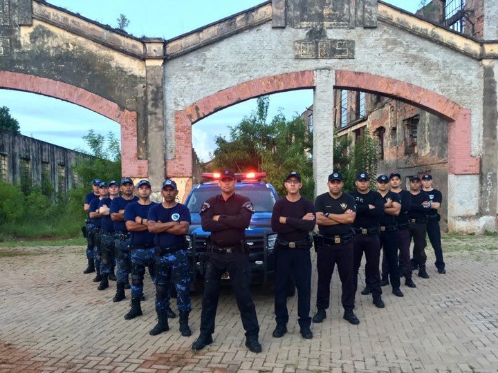 Guarda Municipal realiza treinamento tático de conduta de patrulha para equipes especializadas