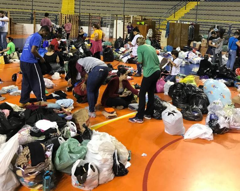 Doações serão recebidas no Ginásio Municipal até sexta-feira, 14