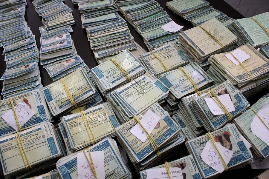 Documentos lideram ranking de itens esquecidos no Poupatempo