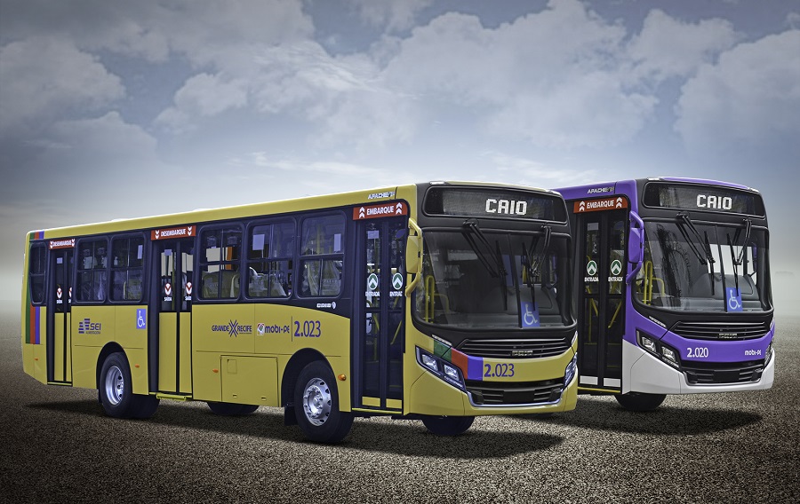 Caio Induscar vende 30 ônibus para o sistema de transporte de Recife