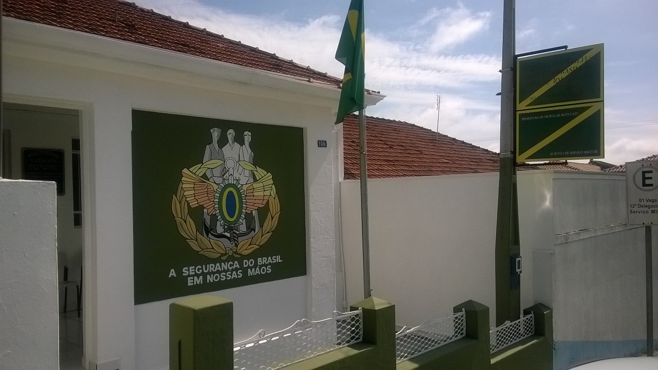 Junta Militar de Botucatu suspenderá serviços a partir de segunda-feira, 23